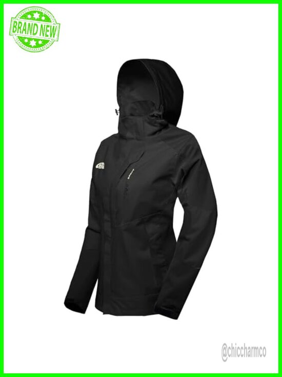 Jackets & Blazers - Women's Waterproof Rain Jacket with Hood Lightweight Windbreaker